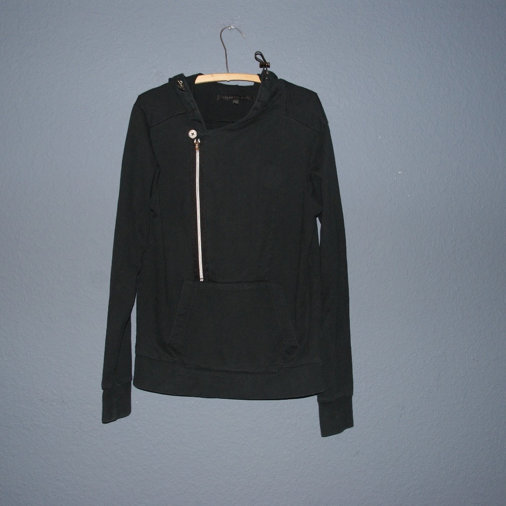 UO Standard Cloth Asymmetrical Pullover Hoodie B1 - Picture 2 of 6